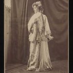 Photographic portrait of the actress Florence Collingbourn in San Toy, Alfred Ellis and Walery, London, ca. 1899.