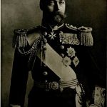 Postcard with portrait of King George V