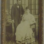 1894 Signed PHOTO of KING GEORGE V & QUEEN MARY & SON
