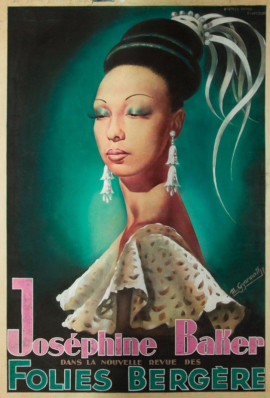 Josephine Baker / Folies Bergère. 1949