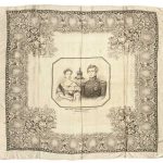 HANDKERCHIEF COMMEMORATING THE MARRIAGE OF QUEEN VICTORIA TO PRINCE ALBERT