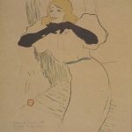 Henri de Toulouse-Lautrec (French, 1864-1901). Yvette Guilbert, from La Rire