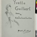 Couverture / Yvette Guilbert