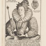 Queen Elizabeth I 1592 Crispijn de Passe the Elder Netherlandish