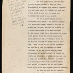 King George VI TYPESCRIPT DRAFT OF HIS SPEECH ON THE OUTBREAK OF WORLD WAR II
