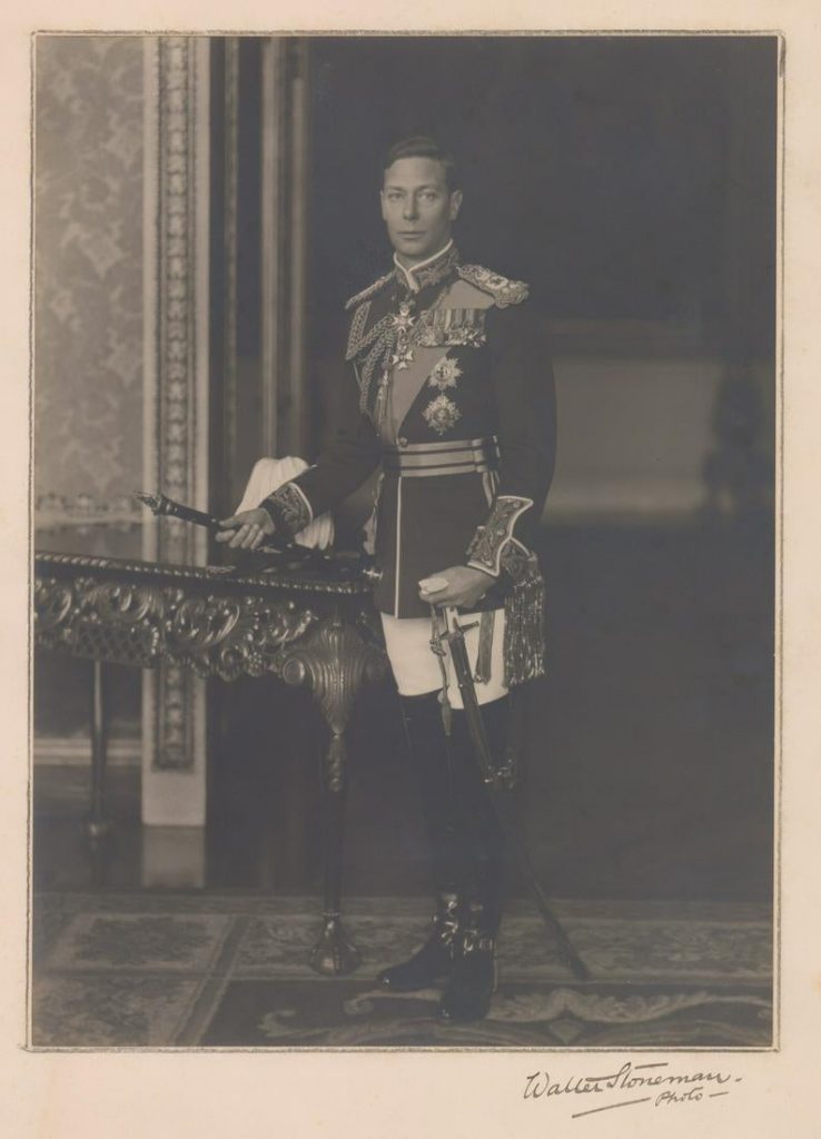 George VI Photographed by Walter Stoneman