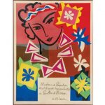 After Henri Matisse MADAME DE POMPADOUR Color lithograph