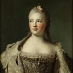 Portrait of Marie-Josephe de Saxe