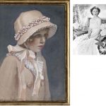 Frank Owen Salisbury (1874-1962) Princess Margaret in a Pink Bonnet