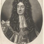 Head and torso portrait of Charles II