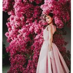 NORMAN PARKINSON 1913-1990 AUDREY HEPBURN WITH FLOWERS II, 1955