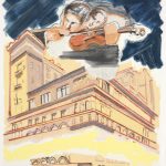 LARRY RIVERS Carnegie Hall, from The Carnegie Hall 100th Anniversary Portfolio