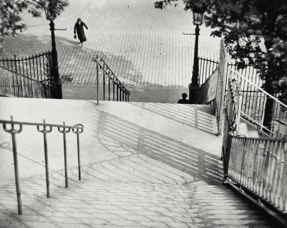 ANDRÉ KERTÉSZ (1894-1985) The Stairs of Montmartre, Paris, 1926