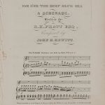 Far O'er the Deep Blue Sea Music Sheet