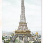 Eiffel Tower World Fair Poster