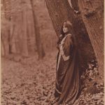 Woman in a Forest on Wove Paper