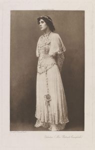 Full length image of Mrs. Patrick Campbell as Ophelia in Hamlet